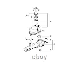 BMW Genuine Brake Master Cylinder E36 Replacement Spare Part 34311163711