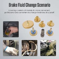 Brake Fluid Master Cylinder Adapters Kit Brake Fluid Bleeding Oil Exchange Tool