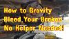 How To Gravity Bleed Your Brakes By Yourself No Helper Needed