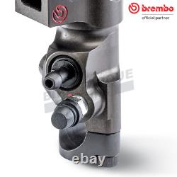 Maître-cylindre de frein radial Brembo Racing en billette 19 x 18 avec levier repliable.